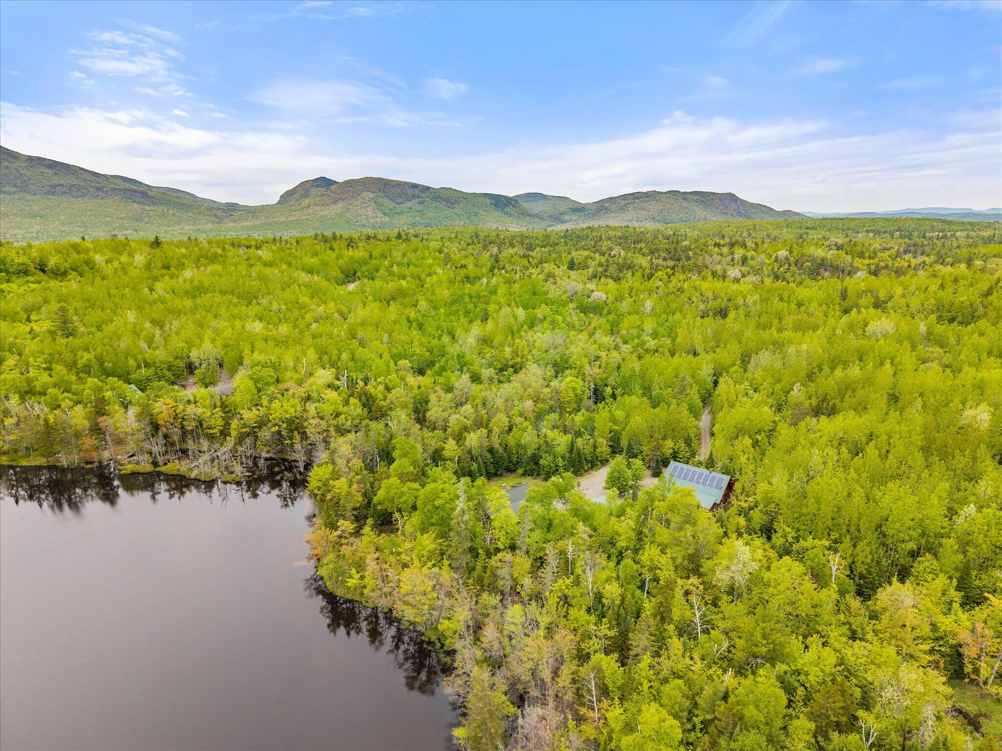 314 Atwood Pond Road Patten, ME 04765 - Photo 62 of 76 Aerial overview...