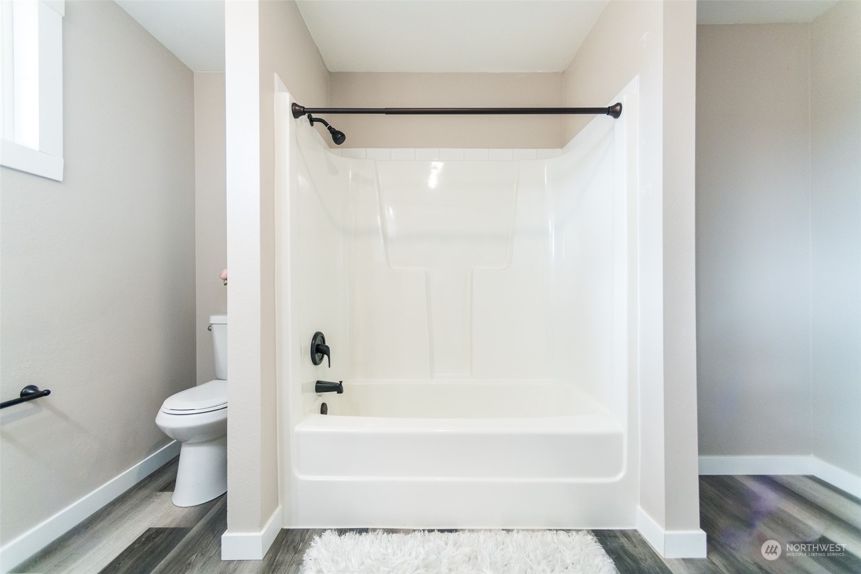 4820 176th Avenue Southwest Rochester, WA 98579 - Photo 29 of 40 a bathroom with a shower and a toilet