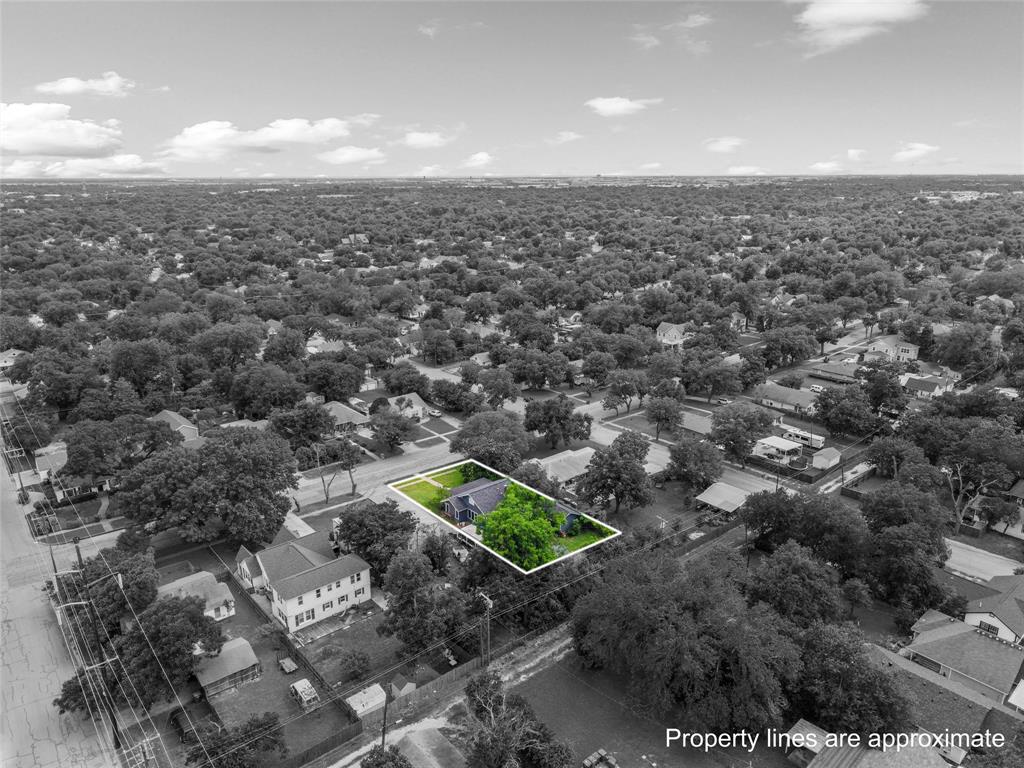 2717 Colcord Avenue Waco, TX 76707 - Photo 31 of 34 an aerial view of a house with a yard