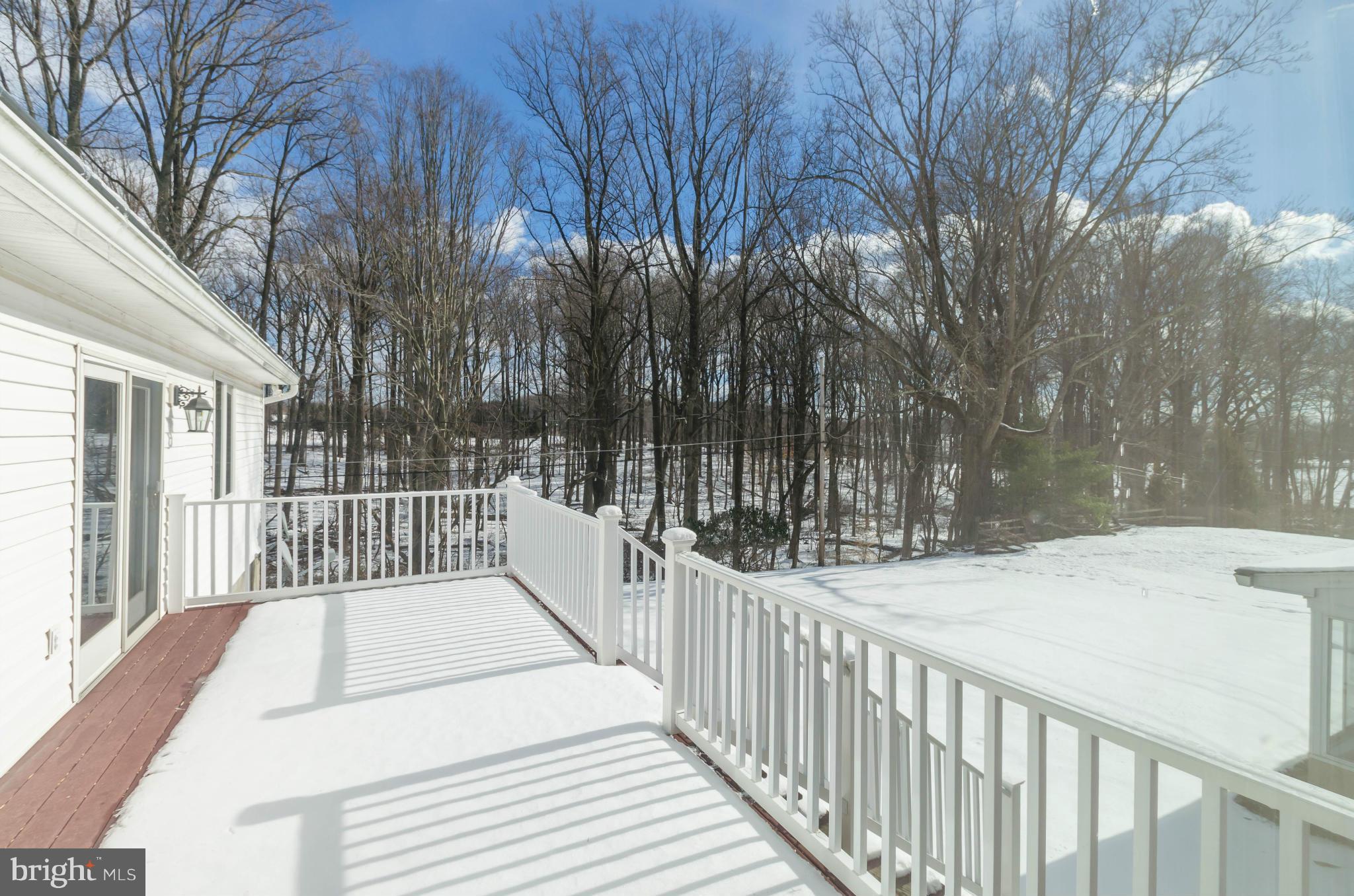 View from deck