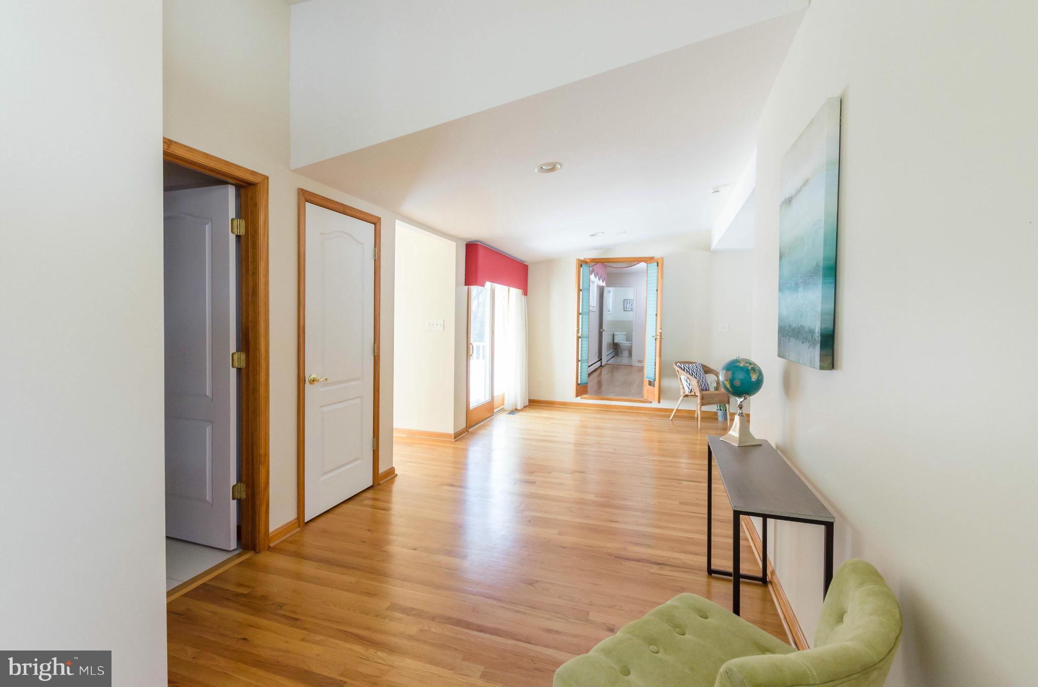 Hallway from side door