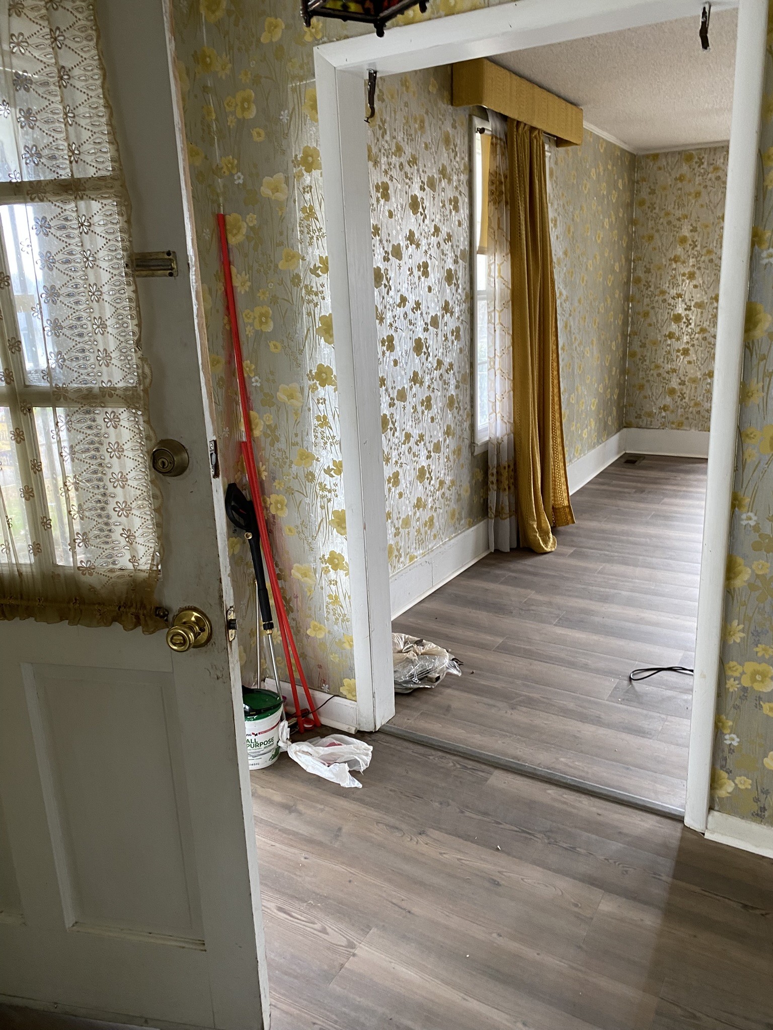 339 West Washington Street Pulaski, TN 38478 - Photo 17 of 23 a view of a hardwood floor and staircase