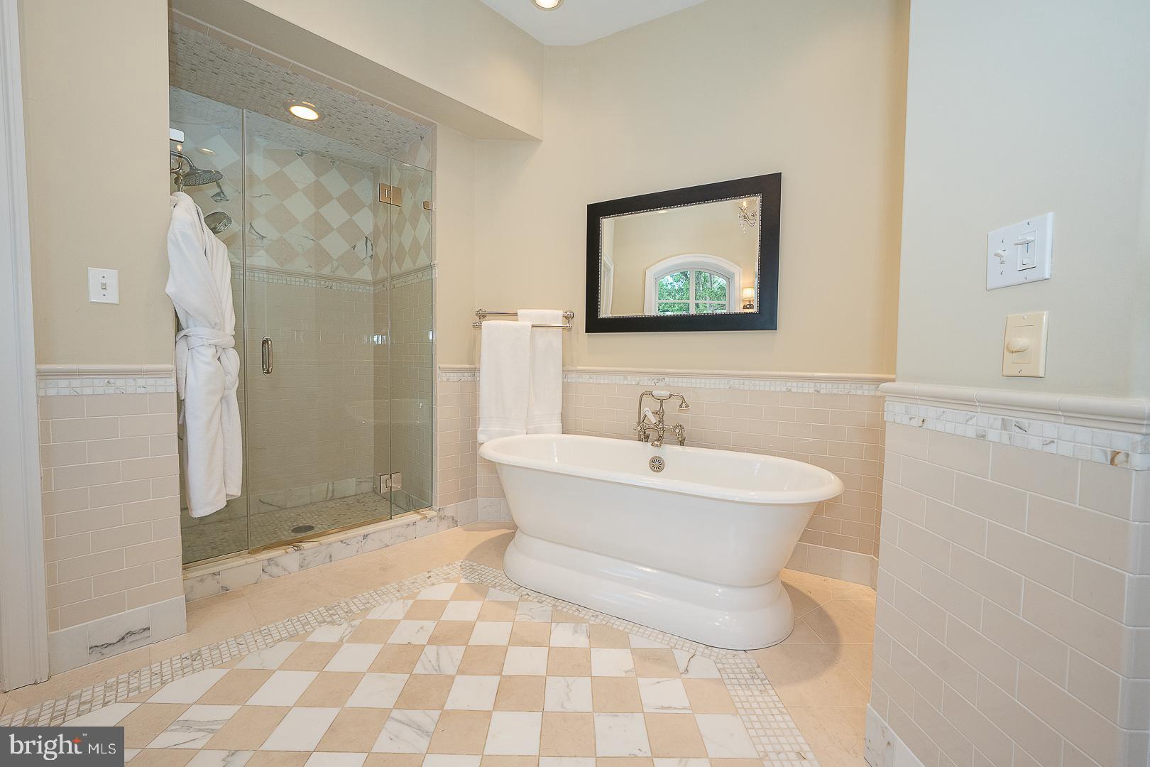 1122 Brynlawn Road Villanova, PA 19085 - Photo 31 of 46 a bathroom with a sink and a mirror