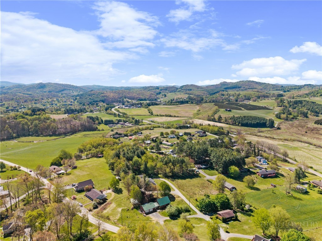 143 Lena Way Jefferson, NC 28640 - Photo 36 of 38 a view of a city with mountains in the background