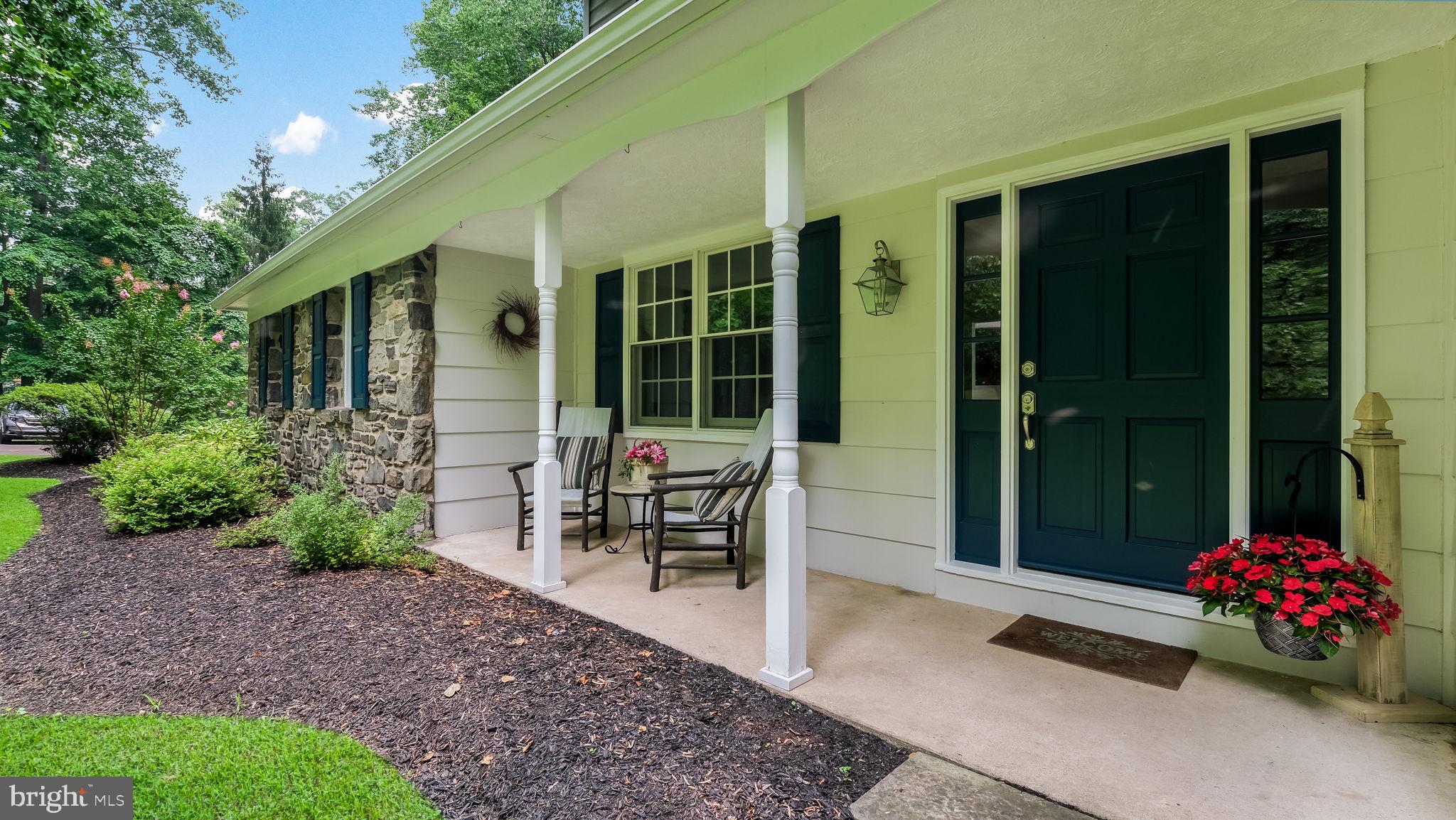 4841 Lower Mountain Road New Hope, PA 18938 - Photo 12 of 37 Inviting front porch