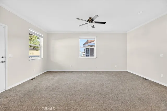 a view of a window in a room