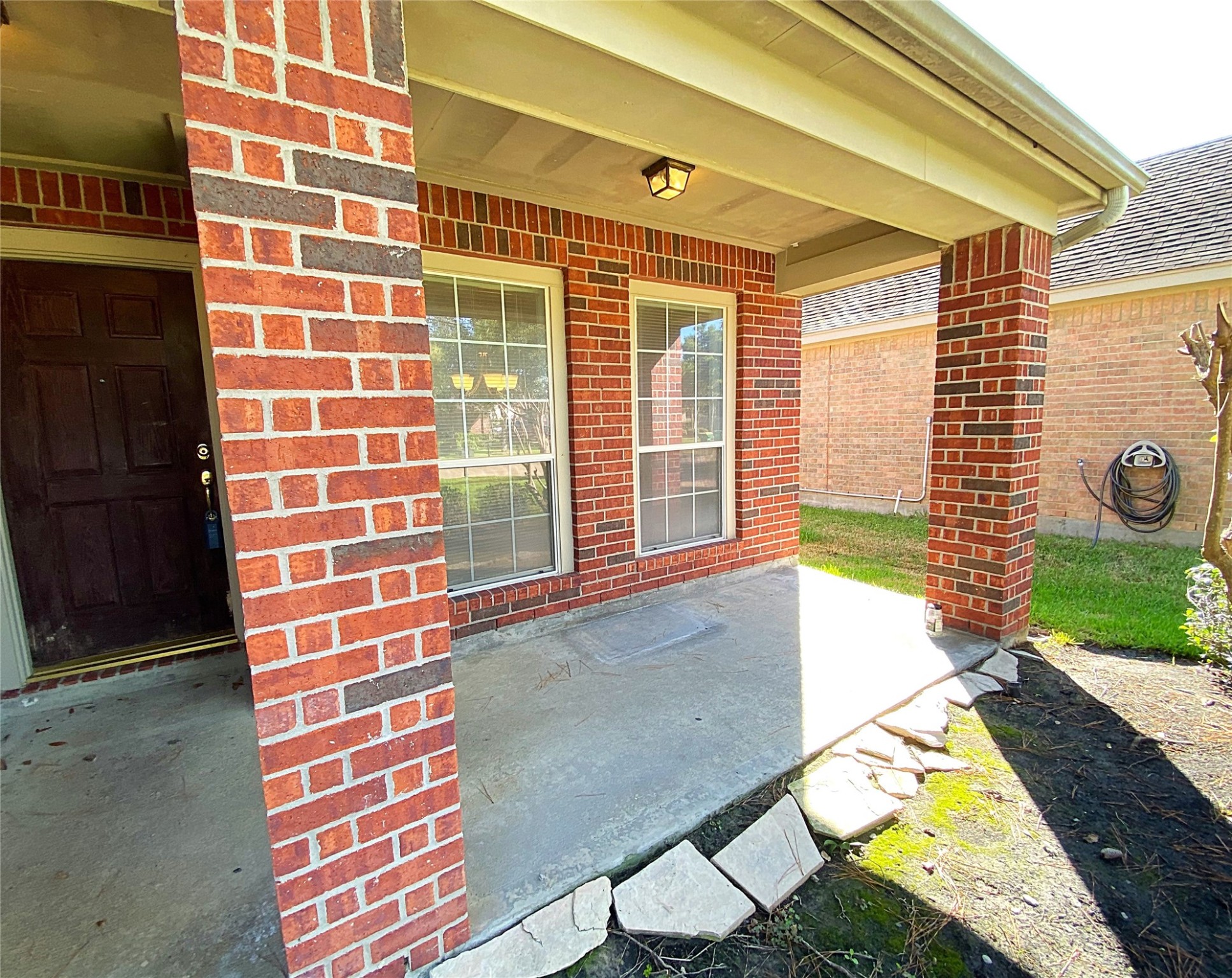 22014 Gold Leaf Trail Cypress, TX 77433 - Photo 4 of 25 a view of a backyard with sitting area