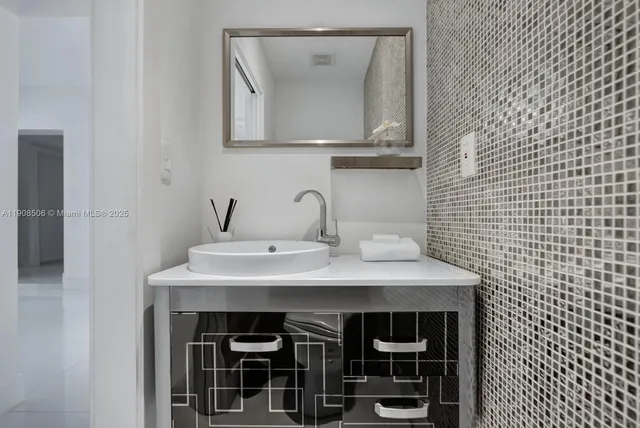 a view of kitchen sink