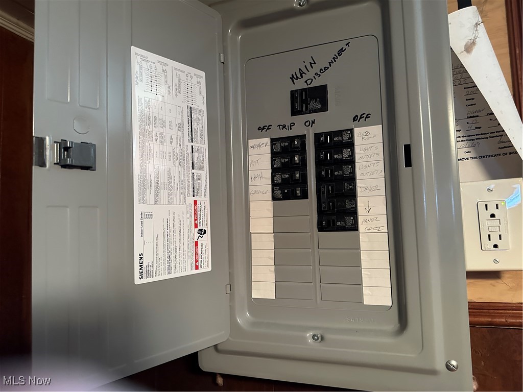 15917 Turney Road Maple Heights, OH 44137 - Photo 17 of 19 Electric panel