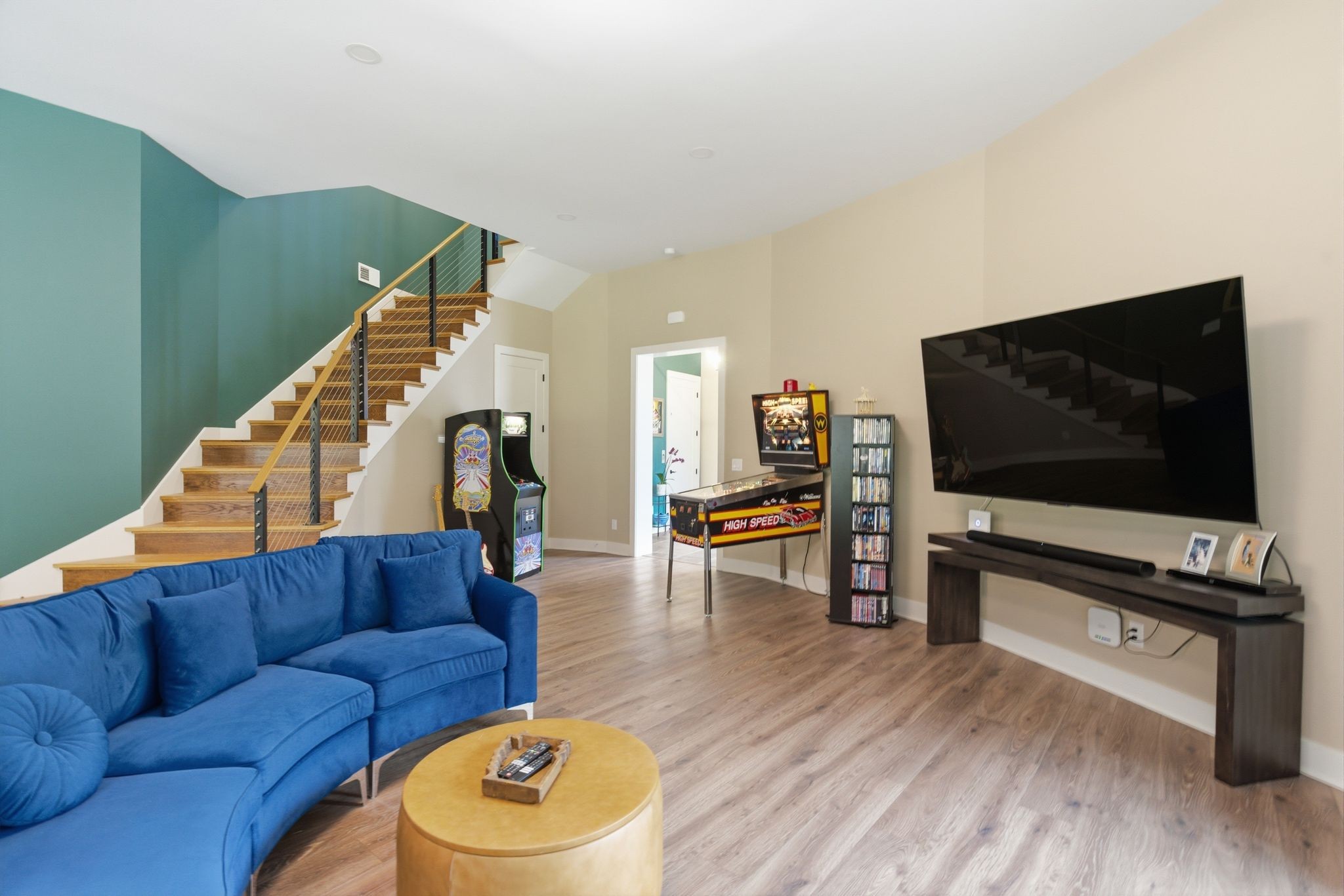 1751 Cayce Springs Road Thompson's Station, TN 37179 - Photo 20 of 86 a living room with furniture and a flat screen tv