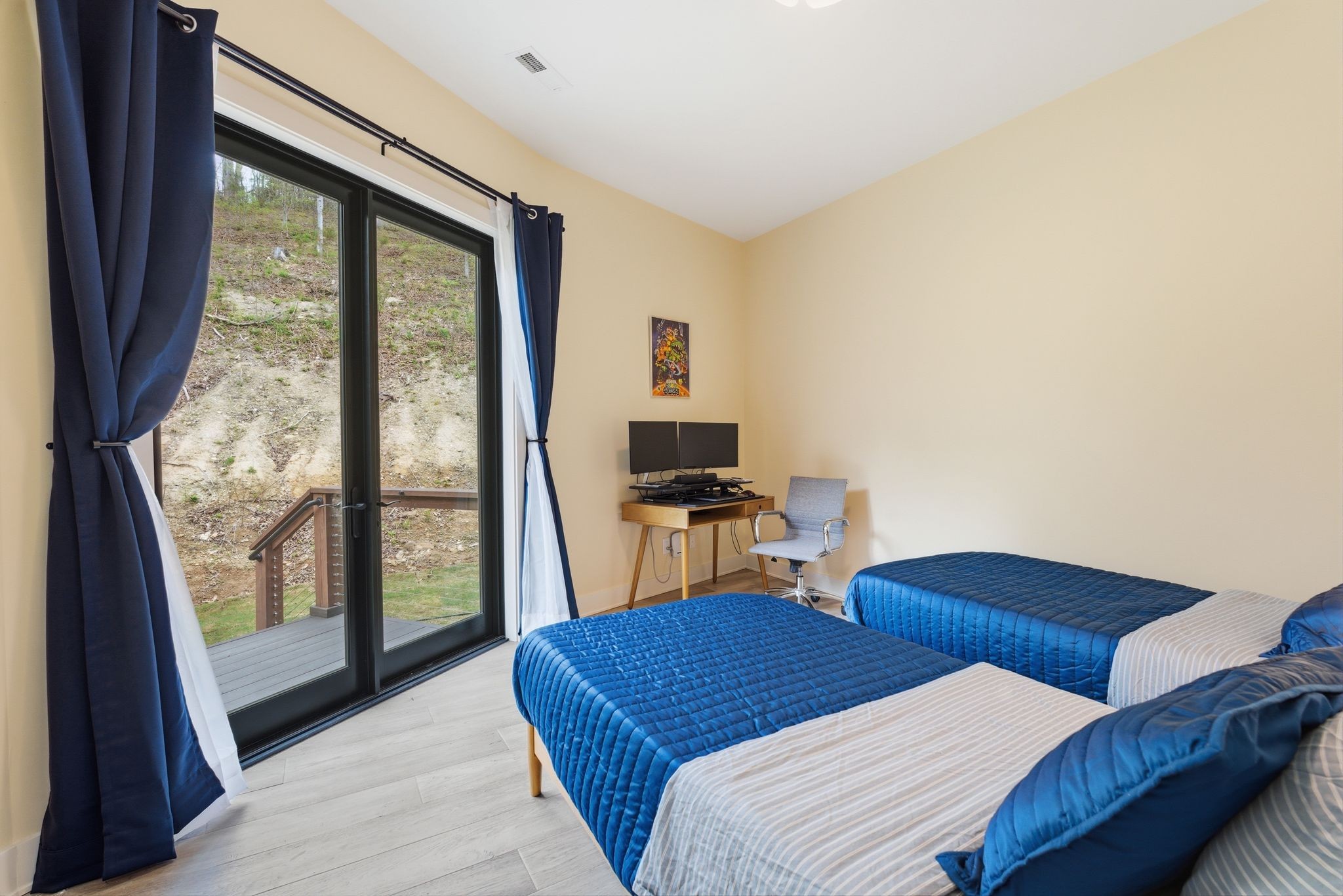 1751 Cayce Springs Road Thompson's Station, TN 37179 - Photo 64 of 86 a bedroom with two beds and a large window