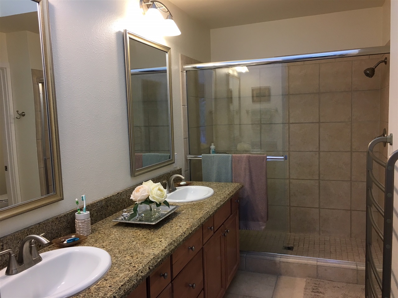 8639 Circle R Course Lane Escondido, CA 92026 - Photo 6 of 21 Dual Sinks, lots of counter & spa-like.