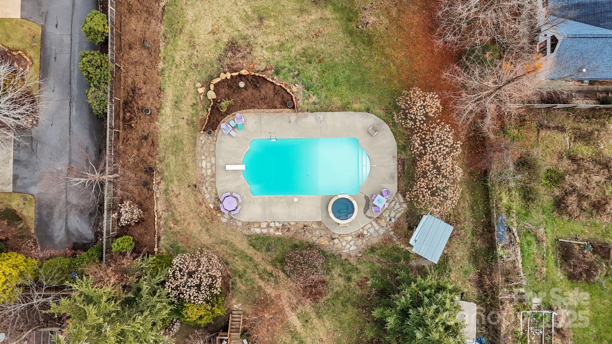 104 Enthoffer Road Black Mountain, NC 28711 - Photo 36 of 42 view of a house with a yard and sitting area