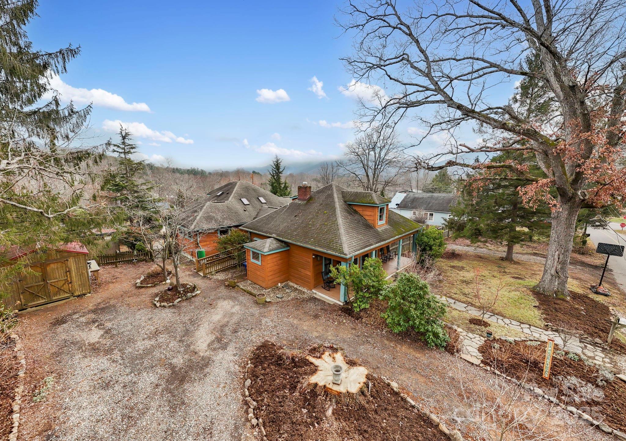 104 Enthoffer Road Black Mountain, NC 28711 - Photo 40 of 42 a view of a yard in front of house