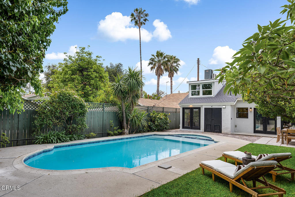 2040 North Madison Avenue Altadena, CA 91001 - Photo 27 of 35 a view of house with swimming pool yard and outdoor seating