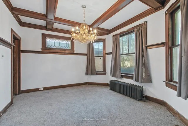 a view of an empty room with window