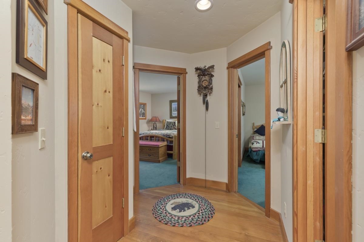 11650 Twin Lakes Road Bridgeport, CA 93517 - Photo 25 of 39 Hall featuring light wood-style flooring and baseboards