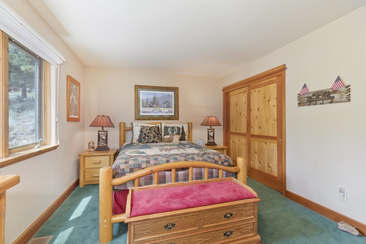 11650 Twin Lakes Road Bridgeport, CA 93517 - Photo 28 of 39 Bedroom with carpet flooring