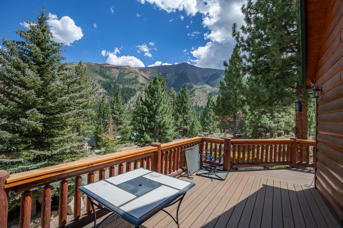 11650 Twin Lakes Road Bridgeport, CA 93517 - Photo 38 of 39 Deck featuring a mountain view