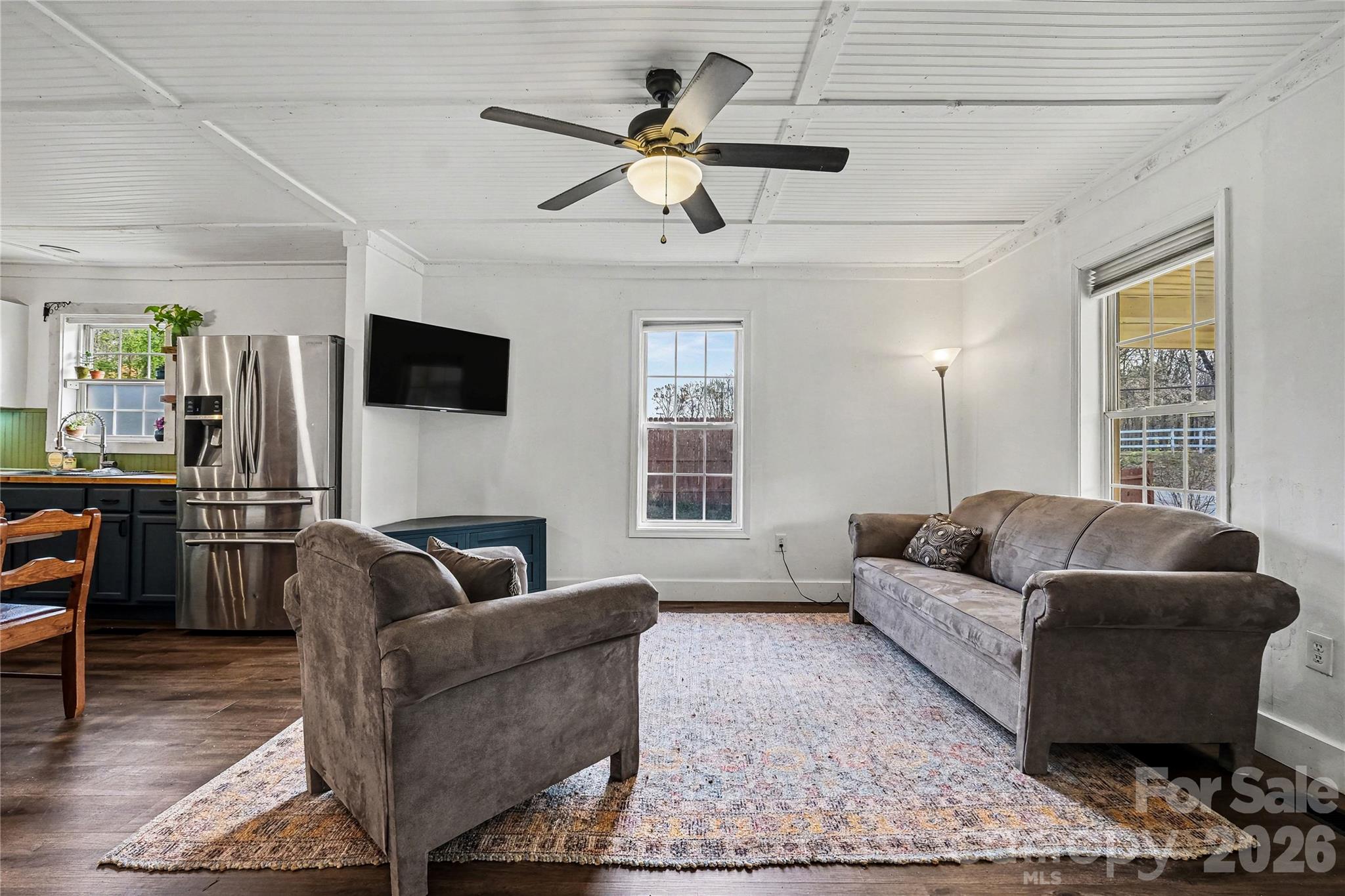 1175 Old Salisbury-Concord Road Concord, NC 28025 - Photo 24 of 31 a living room with furniture and a flat screen tv
