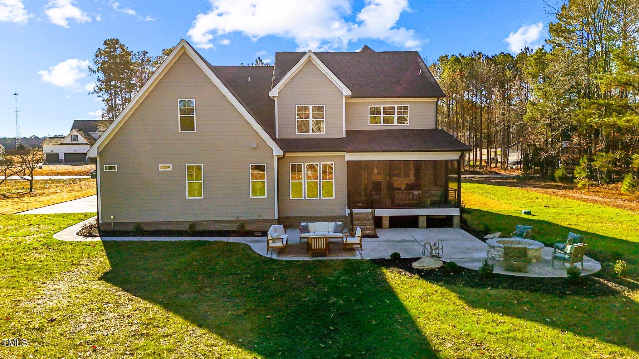 145 Wiggins Road Louisburg, NC 27549 - Photo 79 of 80 Backyard aerial
