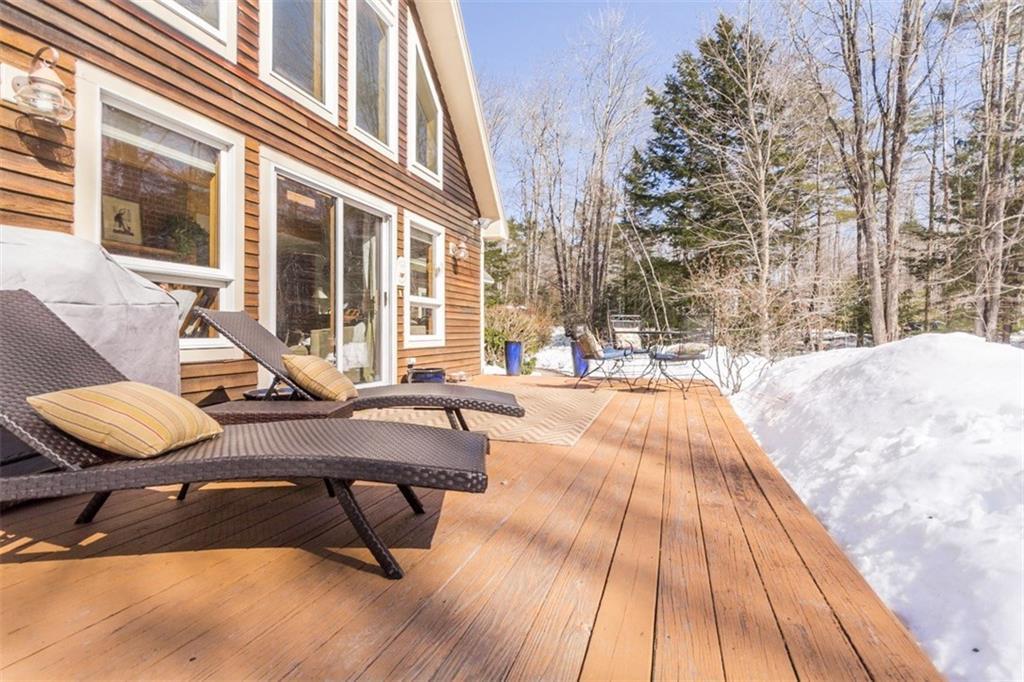 1 Rockaway Road Falmouth, ME 04105 - Photo 2 of 28 The oversized deck is a great place...