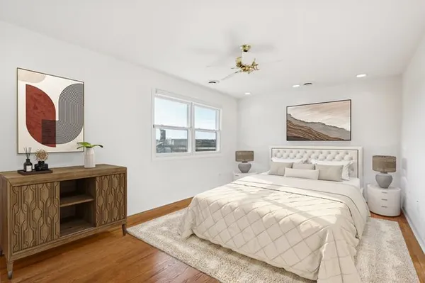 a outdoor space with lots of furniture and a potted plant