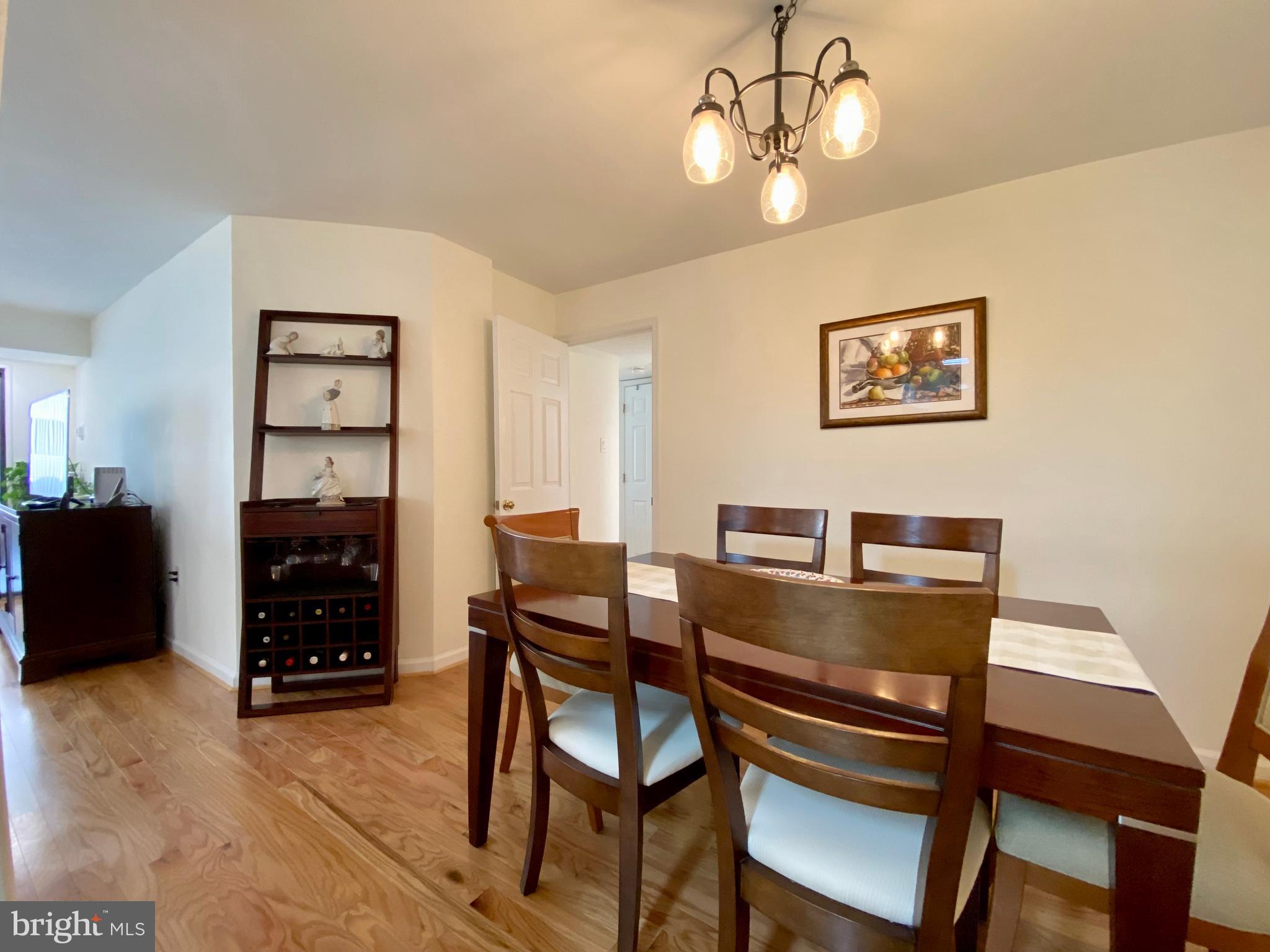 1301 North Courthouse Road, Unit 812 Arlington, VA 22201 - Photo 10 of 44 Dining Room Toward Primary Bedroom Suite