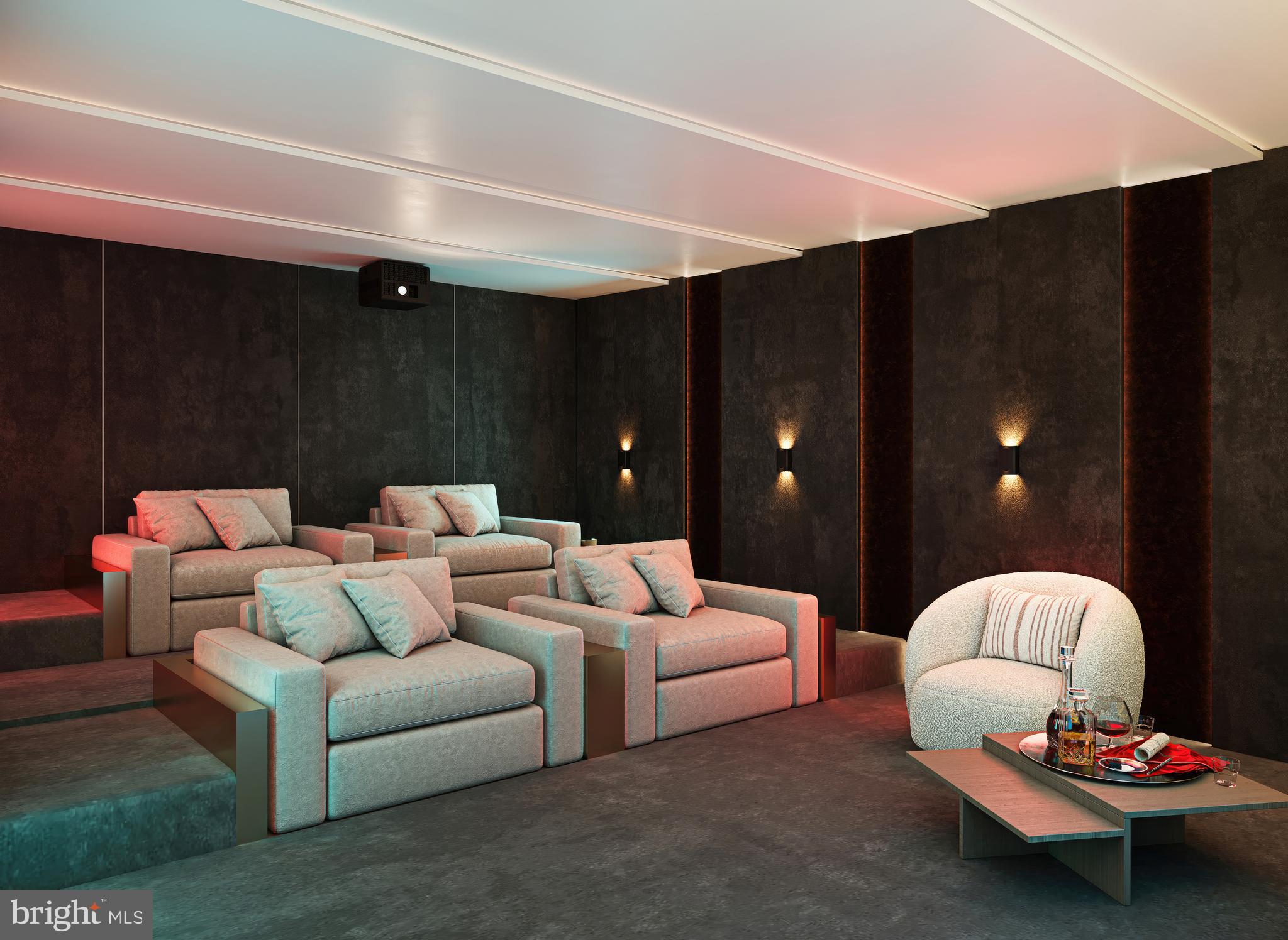 2922 Martin Terrace Haymarket, VA 20169 - Photo 16 of 25 Theatre Room Seating