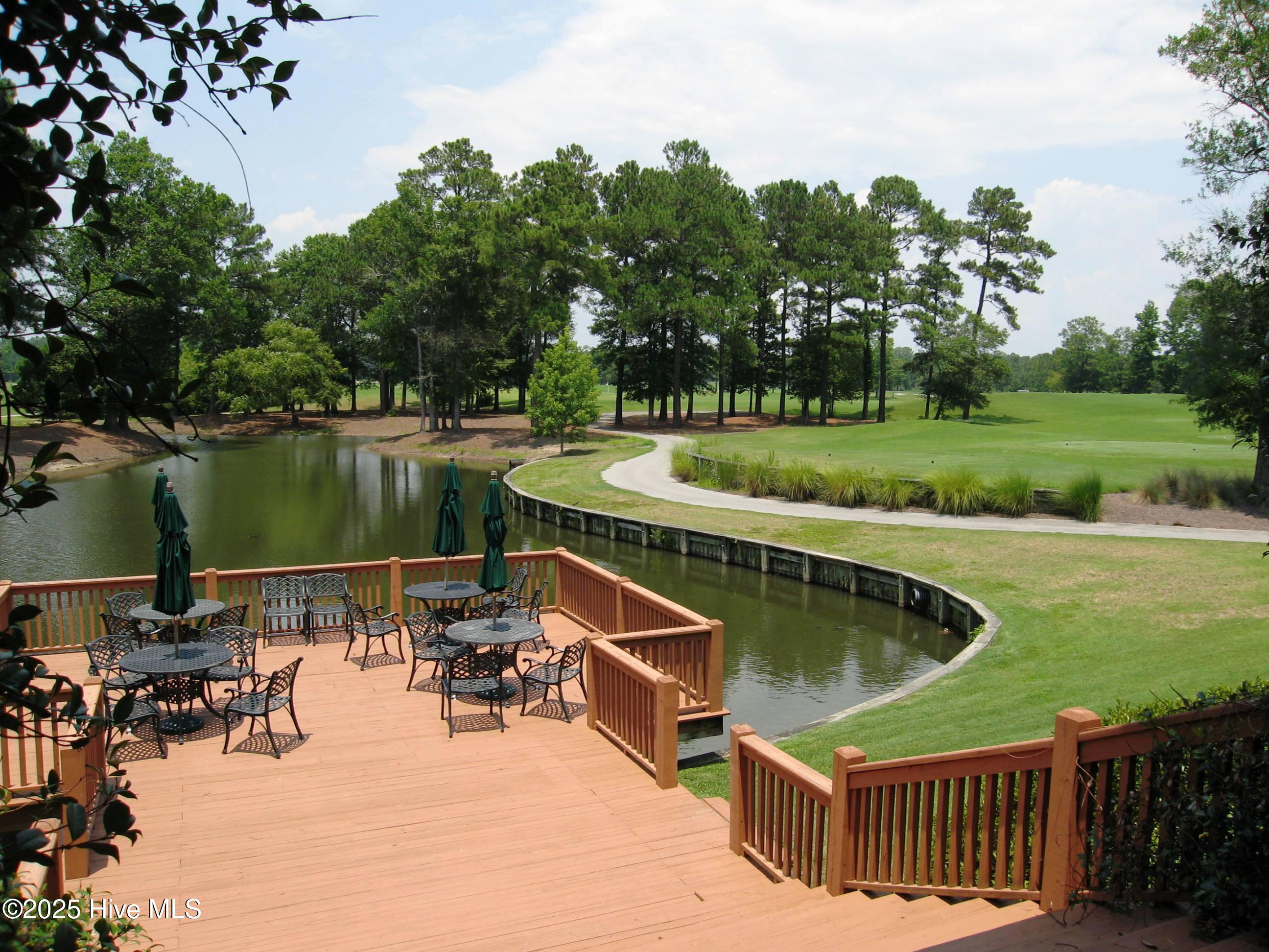 1071 Ridge Walk Way Northwest Calabash, NC 28467 - Photo 39 of 40 Clubhouse Deck and View