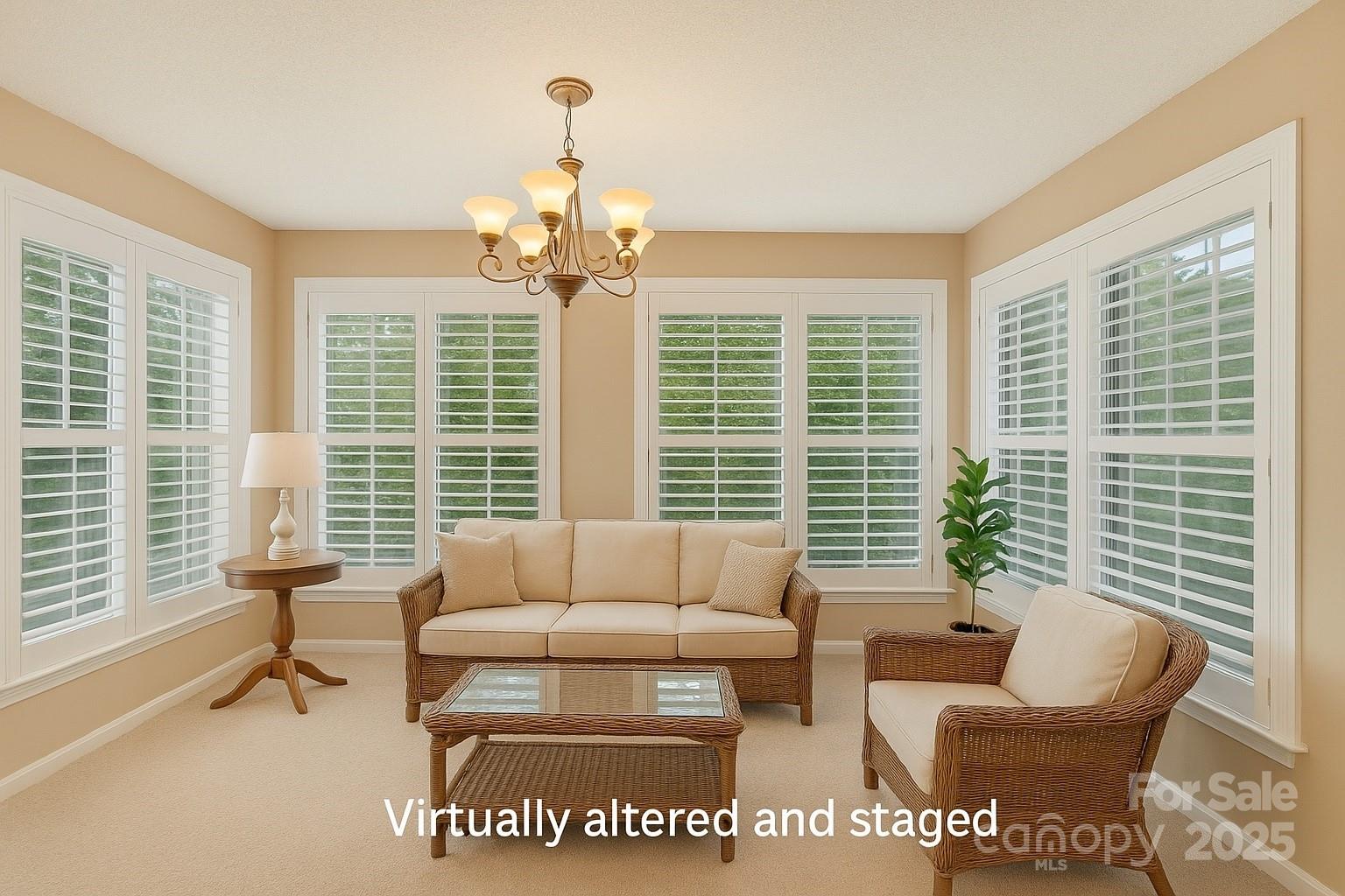 133 Stonehollow Road Fletcher, NC 28732 - Photo 14 of 29 a living room with furniture and a large window