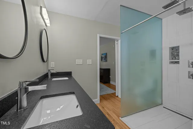 a very nice looking room with a large window