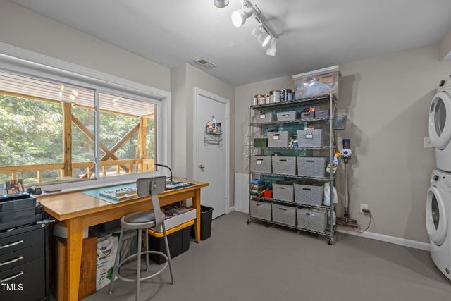 a room with furniture and window