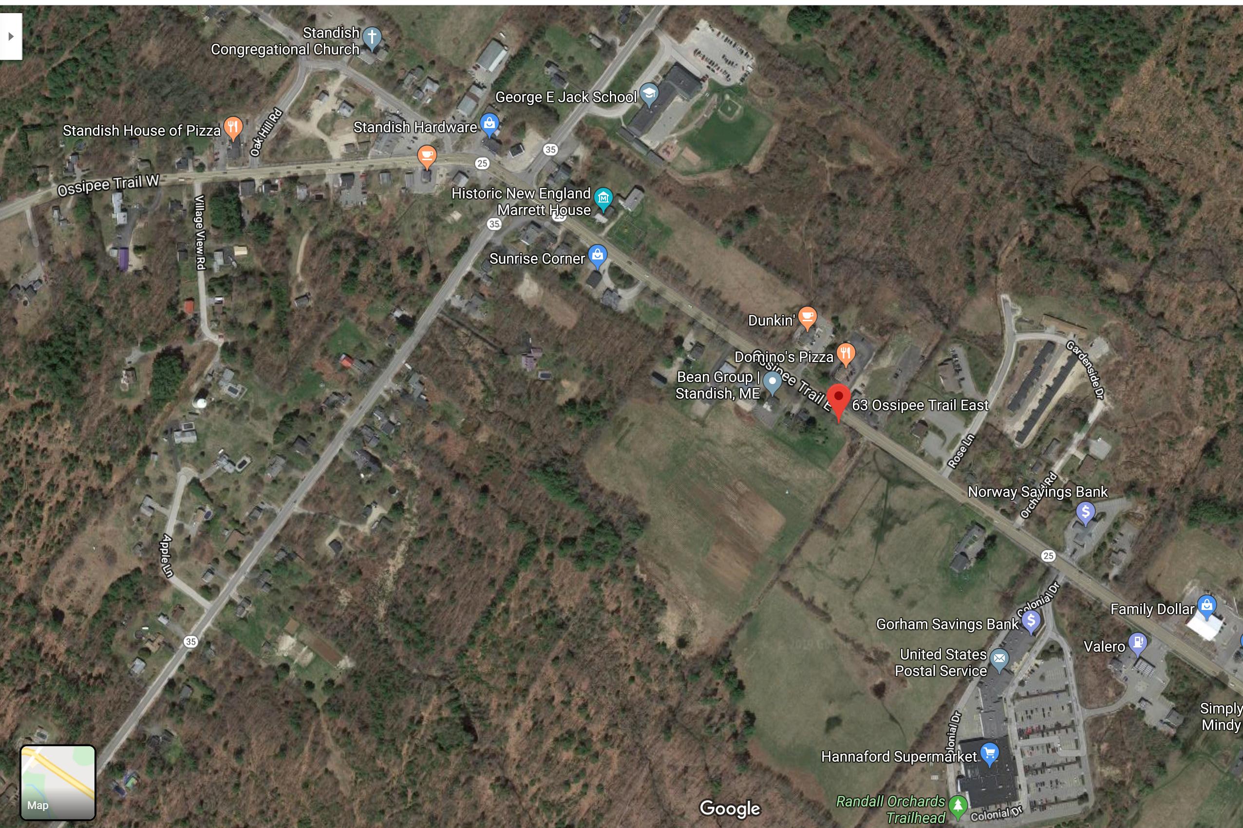 63 Ossipee Trail East Standish, ME 04084 - Photo 2 of 5 Aerial