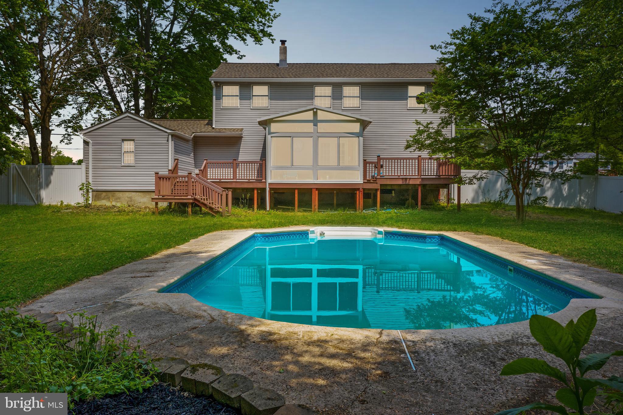 1100 Monmouth Road Eastampton, NJ 08060 - Photo 1 of 31 Back decks and pool
