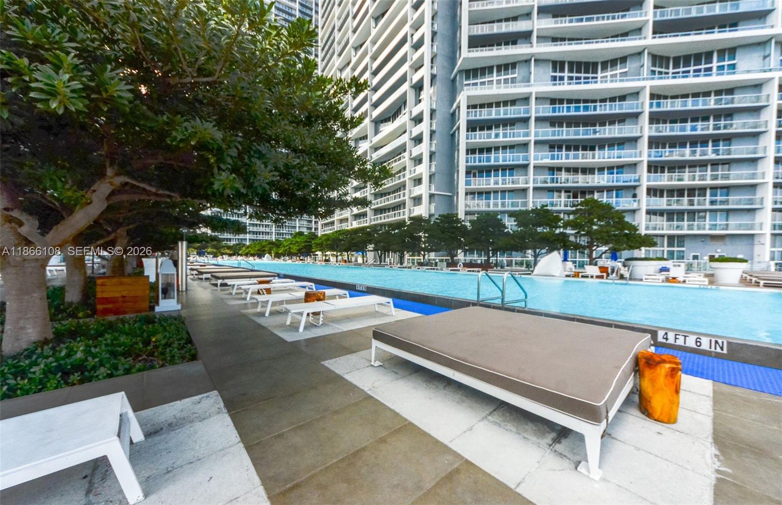 495 Brickell Avenue, Unit 3504 Miami, FL 33131 - Photo 34 of 43 a view of outdoor space with seating area