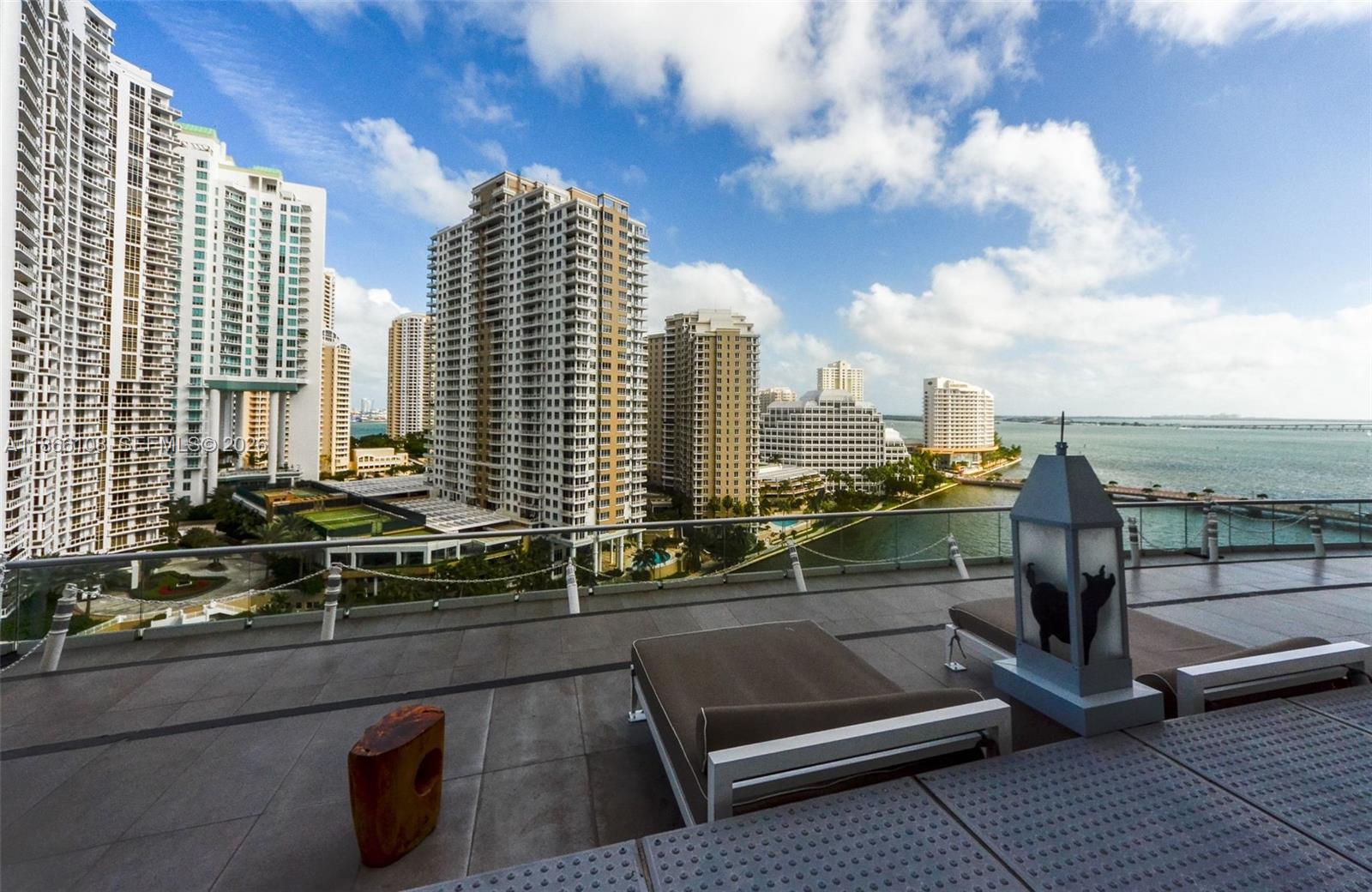 495 Brickell Avenue, Unit 3504 Miami, FL 33131 - Photo 35 of 43 a view of roof deck with patio