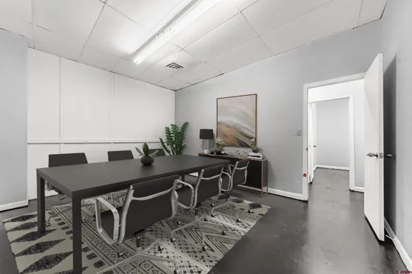 a view of a small space