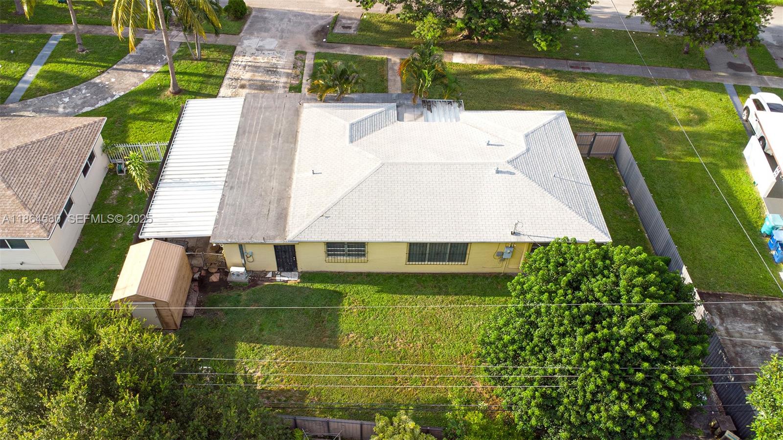 1220 Northwest 88th Street Miami, FL 33147 - Photo 28 of 31 an aerial view of a house