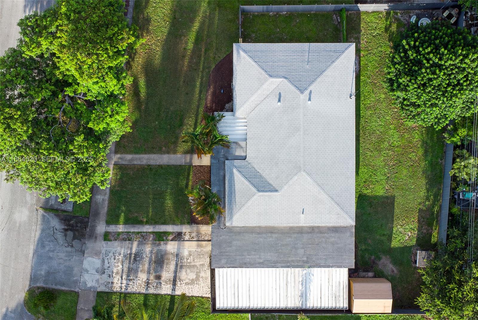 1220 Northwest 88th Street Miami, FL 33147 - Photo 29 of 31 an aerial view of a house