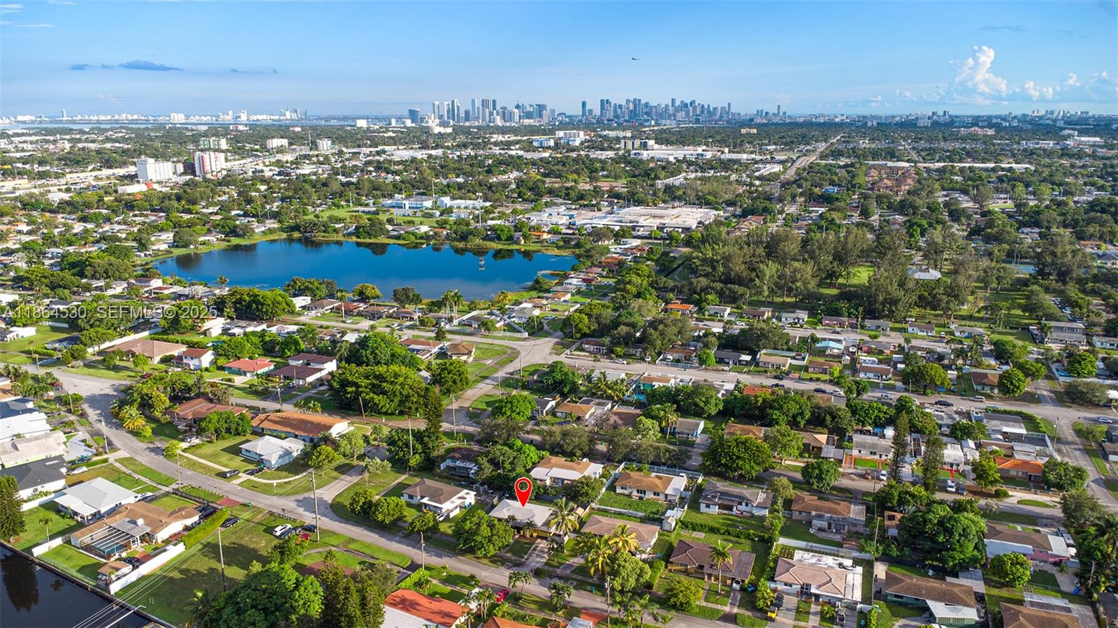 1220 Northwest 88th Street Miami, FL 33147 - Photo 31 of 31 an aerial view of residential building and city view