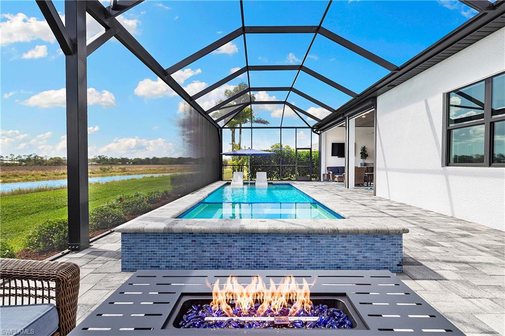 20549 Napa Loop Estero, FL 33928 - Photo 17 of 50 a view of outdoor space with swimming pool