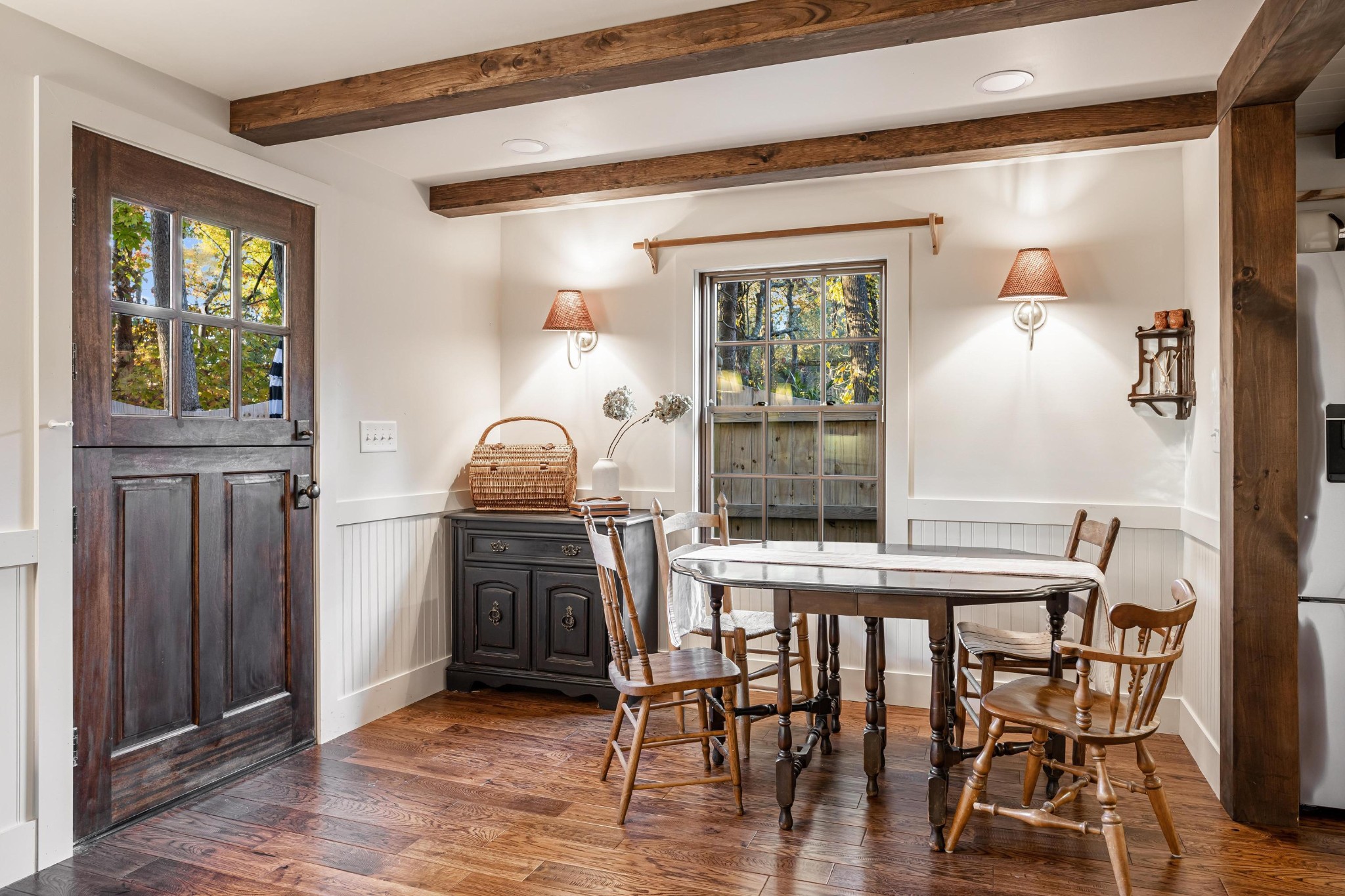 144 Parksville Road Benton, TN 37307 - Photo 35 of 64 a view of a dining room with furniture window and wooden floor