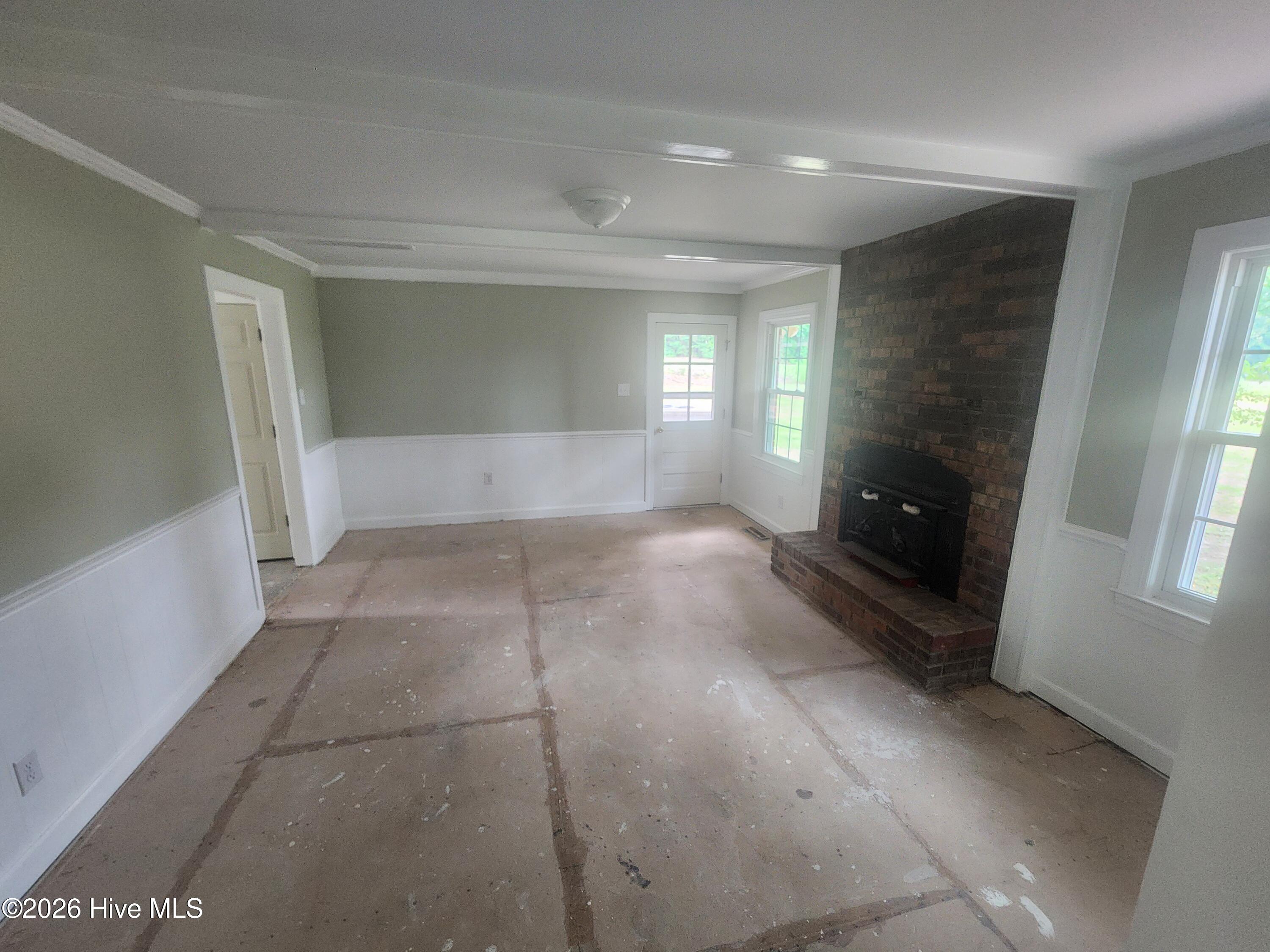 4338 Grifton Hugo Road Grifton, NC 28530 - Photo 19 of 55 Living room with Wood Stove