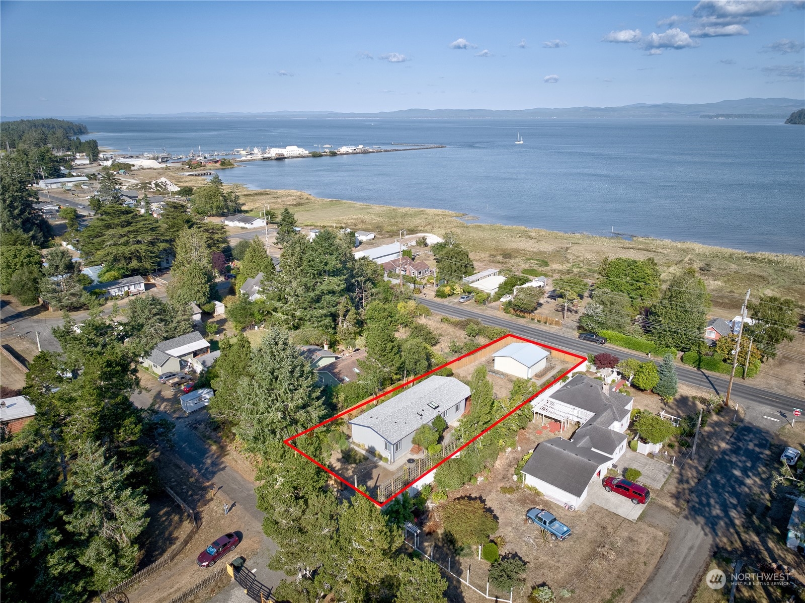 26507 Sandridge Road Nahcotta, WA 98640 - Photo 5 of 40 an aerial view of a city