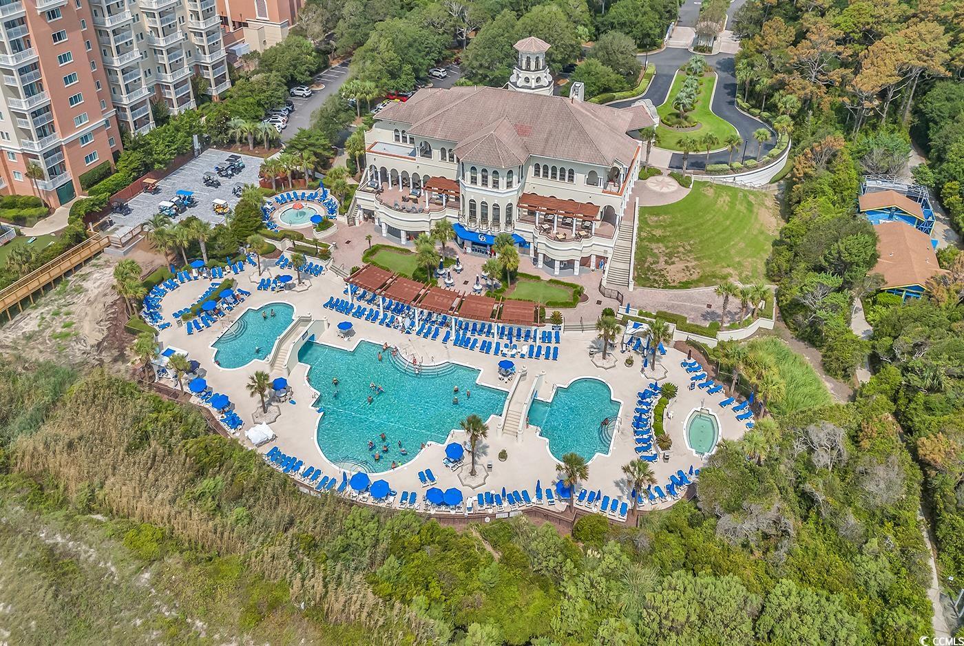 8488 Cape Dutch Loop Myrtle Beach, SC 29572 - Photo 21 of 29 Aerial overview of property's location featuring a pool area