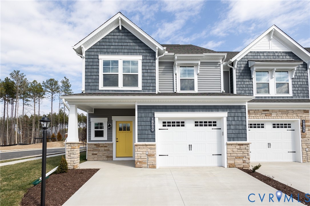 18771 Palisades Ridge Moseley, VA 23120 - Photo 1 of 33 Davenport A - Townhome is not built, photos are fr