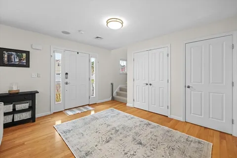 a view of livingroom with hardwood