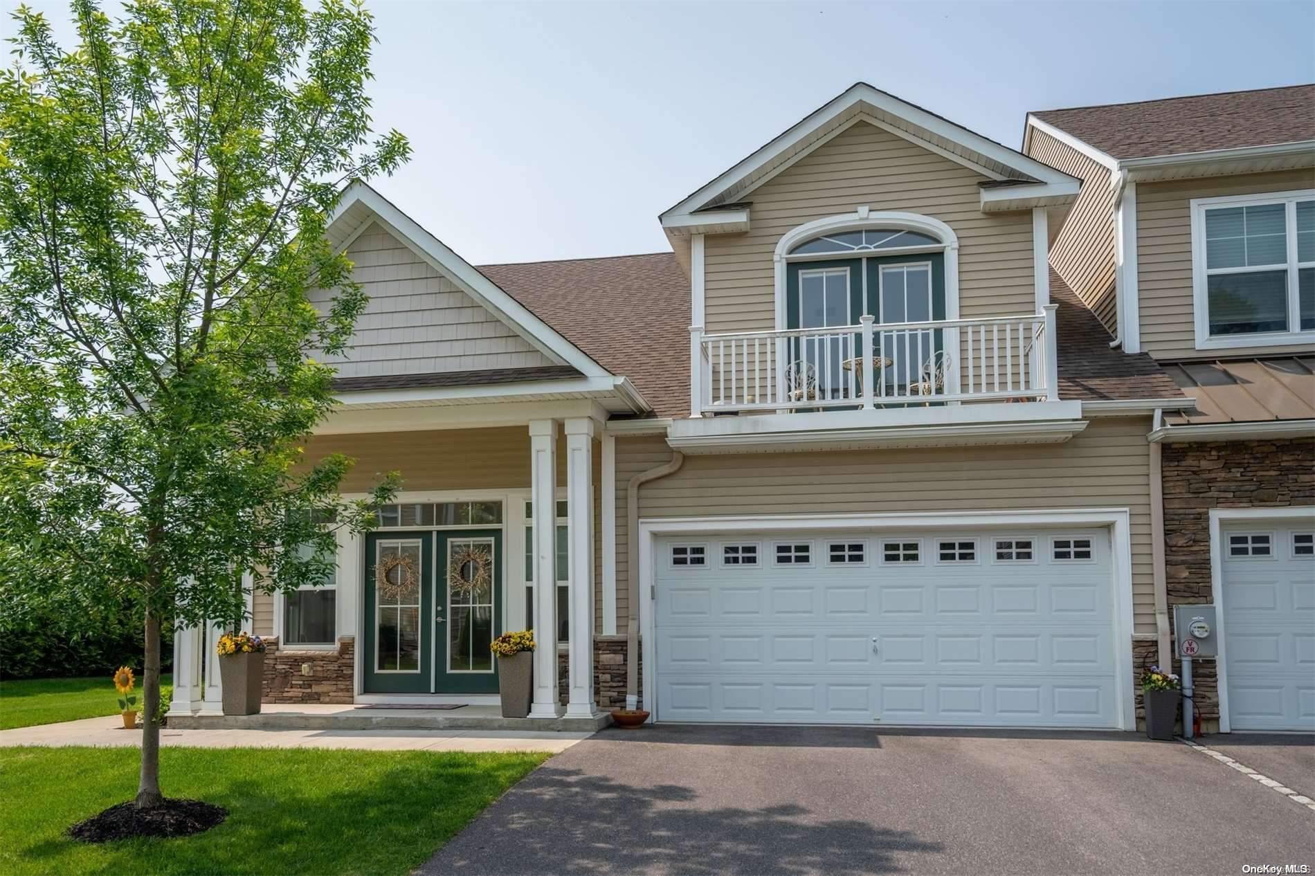 End Unit with 2 Car Garage!