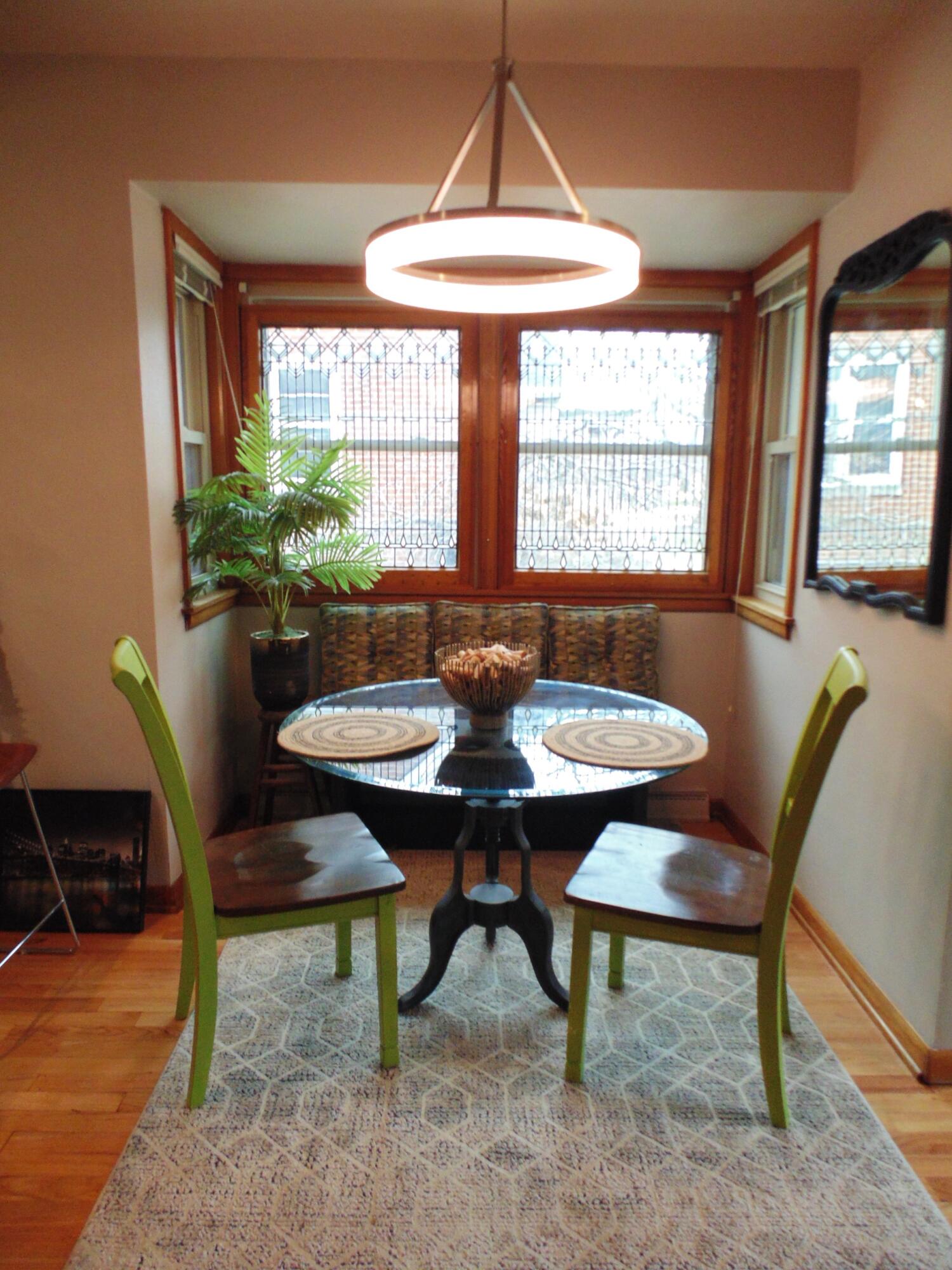 6801 Forest Avenue Gary, IN 46403 - Photo 7 of 23 a view of a dining room with furniture window and outside view